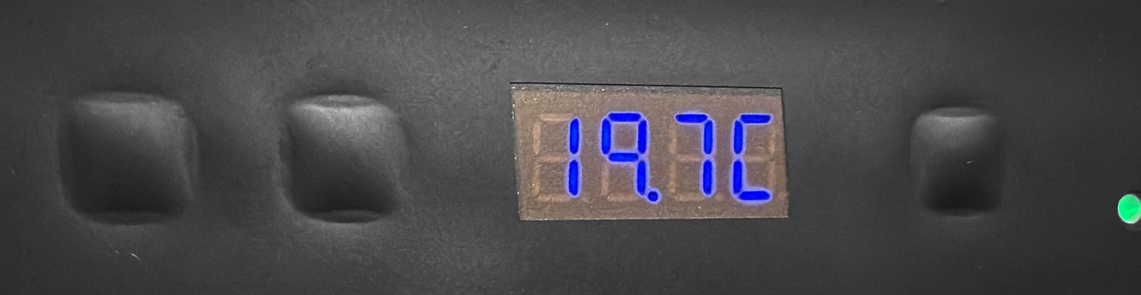 MEDI GDP BOX 88, Temperaturanzeige
